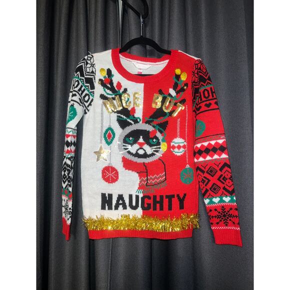 Ugly Christmas Sweater Xmas Size Small - Picture 1 of 3